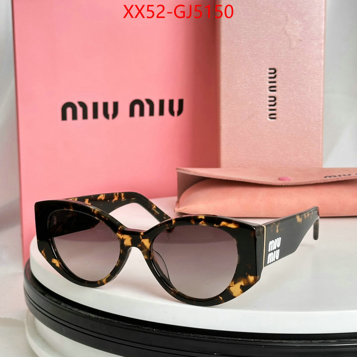 Glasses-Miu Miu the highest quality fake ID: GJ5150 $: 52USD