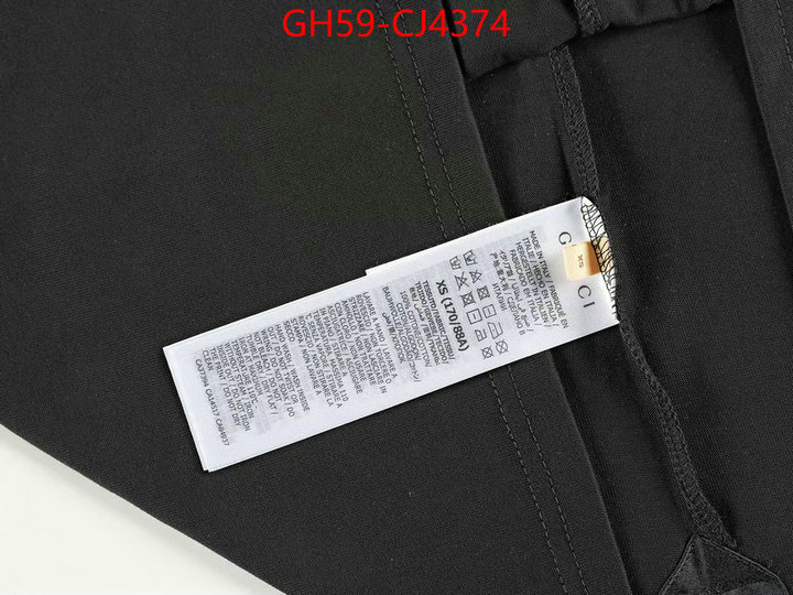 Clothing-Gucci high quality ID: CJ4374 $: 59USD