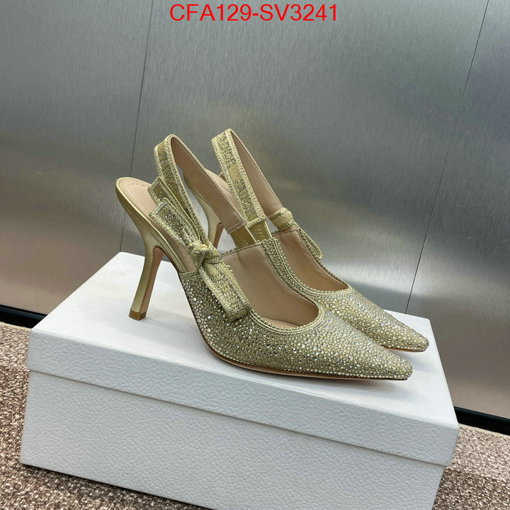 Women Shoes-Dior shop cheap high quality 1:1 replica ID: SV3241 $: 129USD