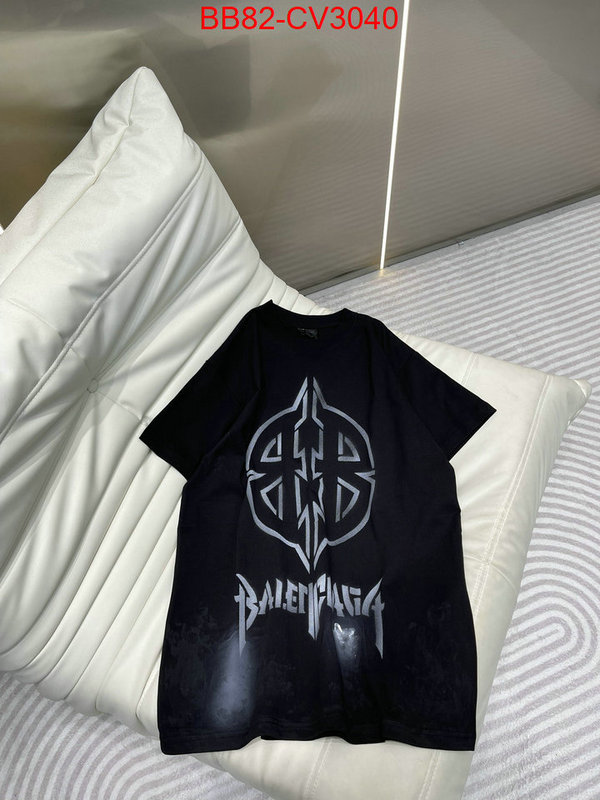 Clothing-Balenciaga 2024 aaaaa replica 1st copy ID: CV3040 $: 82USD