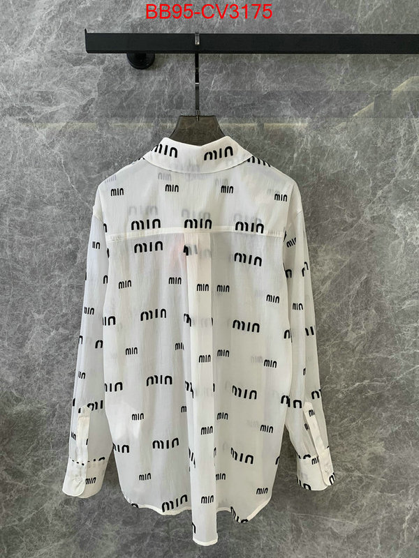 Clothing-MIU MIU designer 1:1 replica ID: CV3175 $: 95USD
