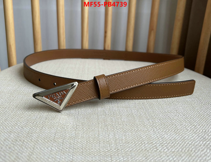 Belts-Prada 1:1 replica ID: PB4739 $: 55USD