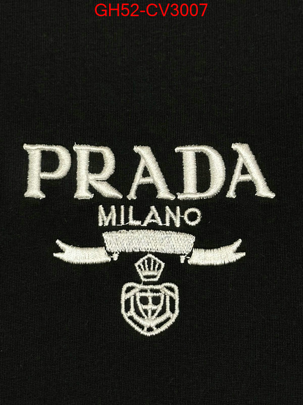 Clothing-Prada sell high quality ID: CV3007 $: 52USD