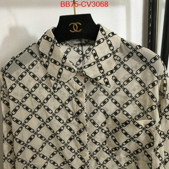 Clothing-Celine 2024 luxury replicas ID: CV3068 $: 75USD