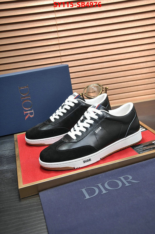 Men shoes-Dior practical and versatile replica designer ID: SB4976 $: 115USD