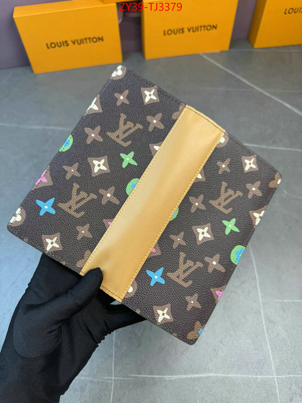 LV Bags(4A)-Wallet top fake designer ID: TJ3379 $: 39USD,