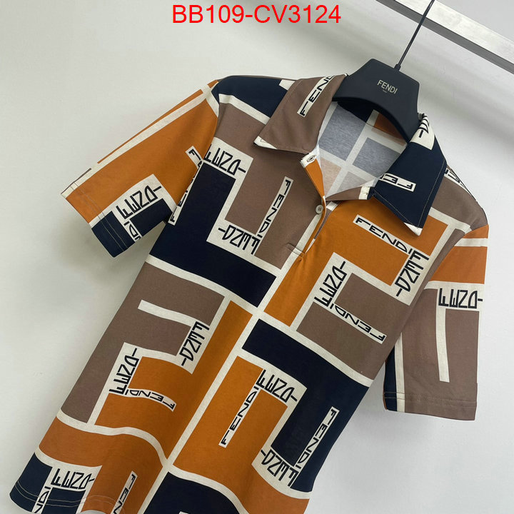 Clothing-Fendi high quality aaaaa replica ID: CV3124 $: 109USD