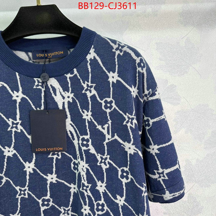 Clothing-LV replica designer ID: CJ3611 $: 129USD
