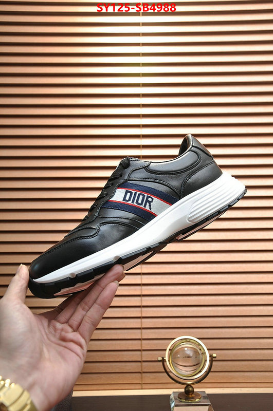 Men shoes-Dior 2024 perfect replica designer ID: SB4988 $: 125USD