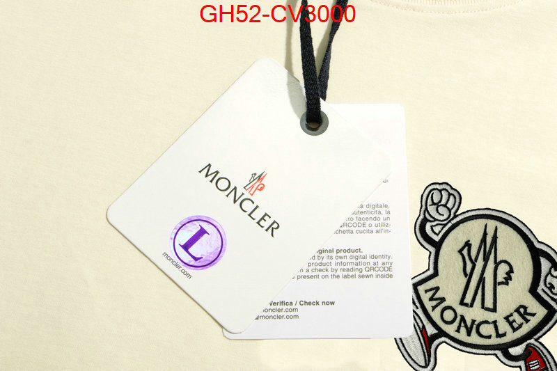 Clothing-Moncler 2024 perfect replica designer ID: CV3000 $: 52USD