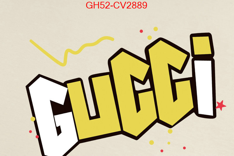 Clothing-Gucci luxury ID: CV2889 $: 52USD