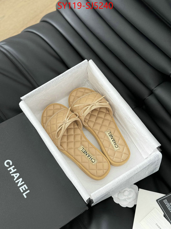 Women Shoes-Chanel best quality fake ID: SJ5240 $: 119USD