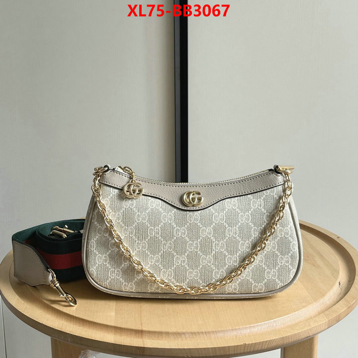 Gucci Bags(4A)-Crossbody- best like ID: BB3067 $: 75USD,