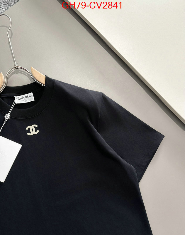 Clothing-Chanel designer wholesale replica ID: CV2841 $: 79USD