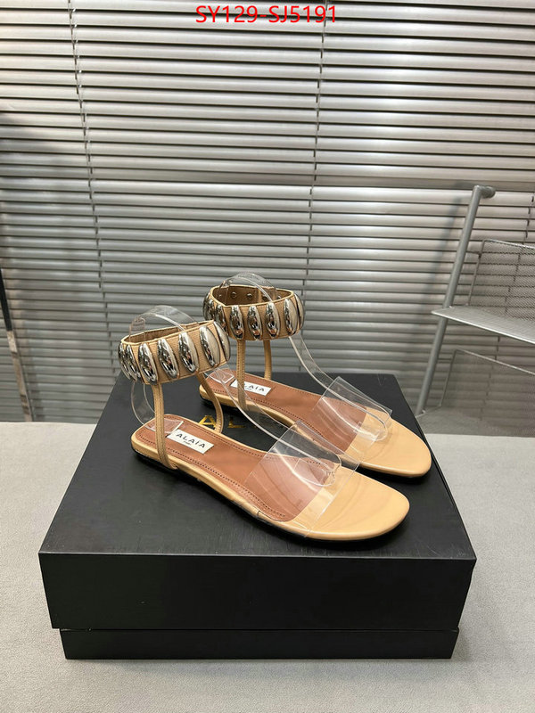 Women Shoes-ALAIA aaaaa+ replica designer ID: SJ5191 $: 129USD