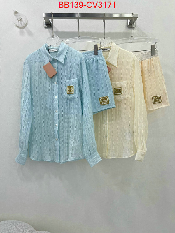 Clothing-MIU MIU what's best ID: CV3171 $: 139USD