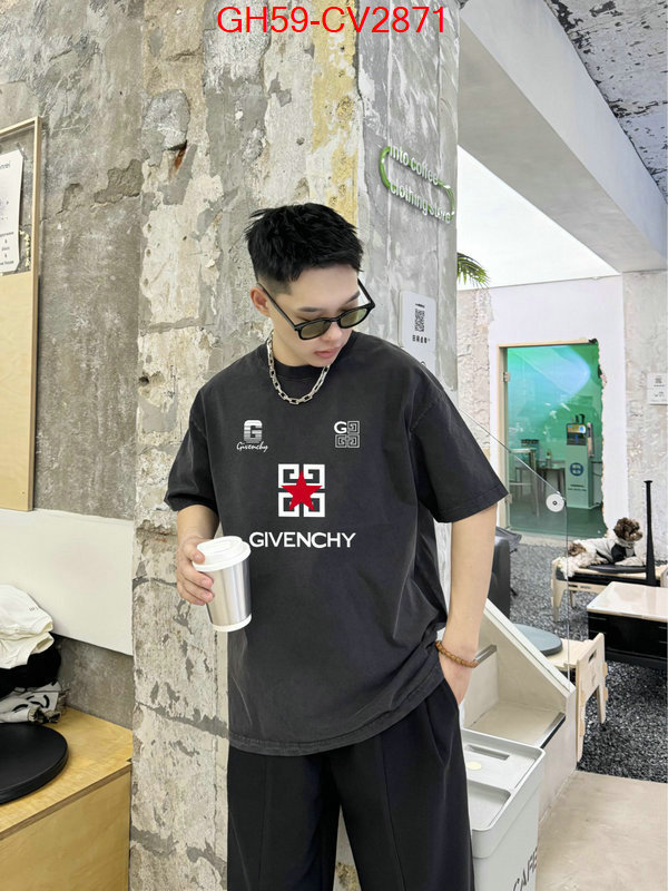 Clothing-Givenchy where quality designer replica ID: CV2871 $: 59USD