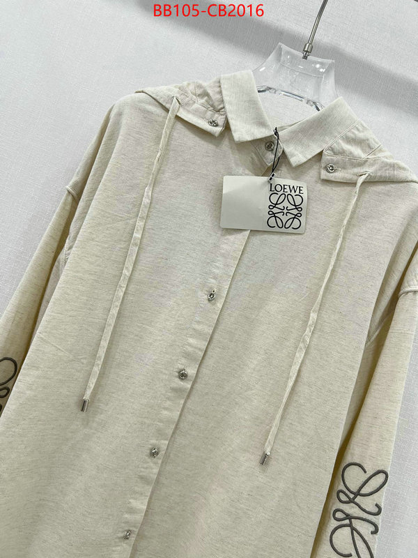 Clothing-Loewe how to find designer replica ID: CB2016 $: 105USD