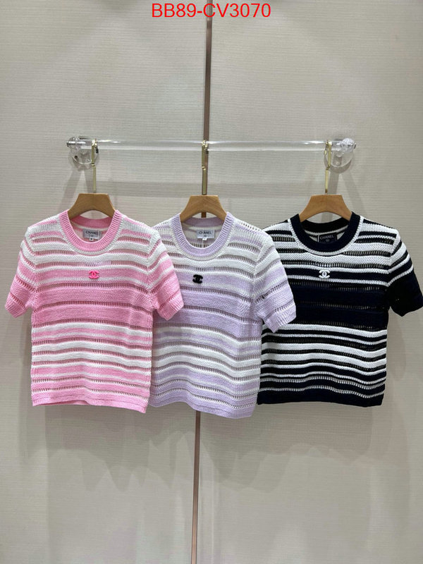 Clothing-Chanel buy high quality cheap hot replica ID: CV3070 $: 89USD