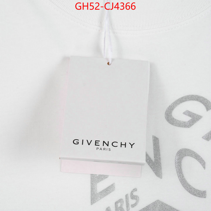 Clothing-Givenchy knockoff highest quality ID: CJ4366 $: 52USD