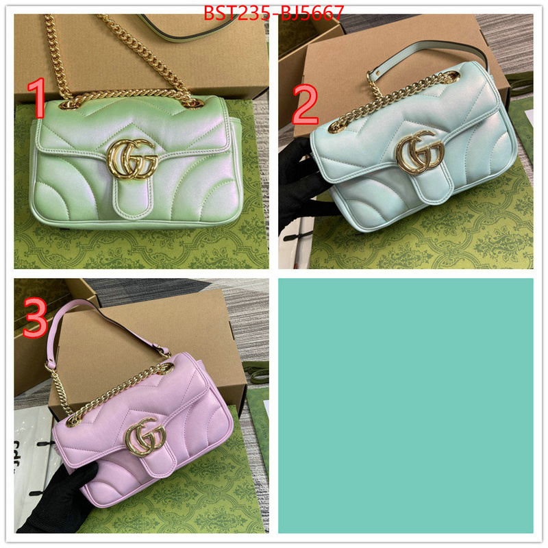 Gucci Bags(TOP)-Marmont fashion replica ID: BJ5667 $: 235USD,