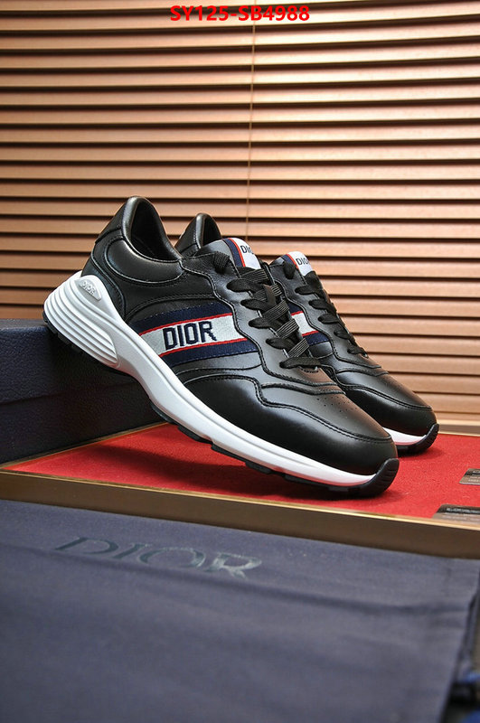 Men shoes-Dior 2024 perfect replica designer ID: SB4988 $: 125USD