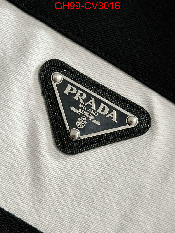 Clothing-Prada replica best ID: CV3016 $: 99USD