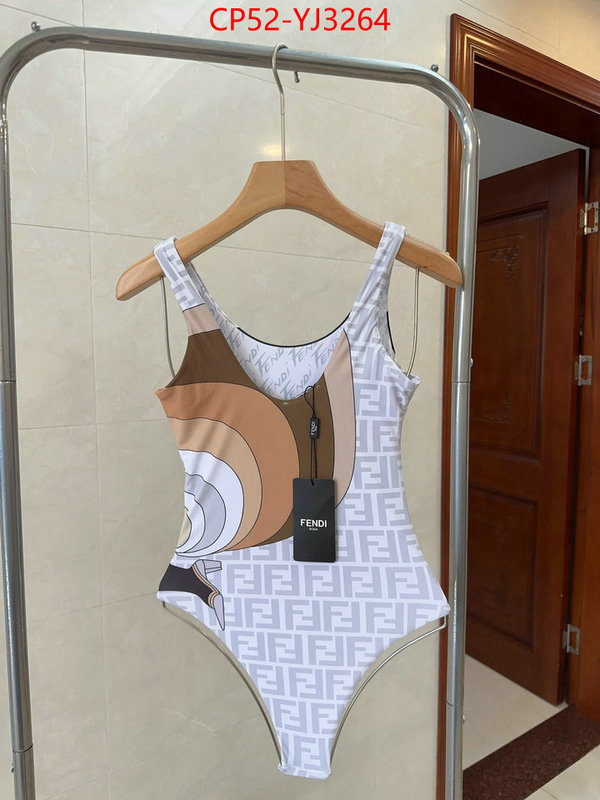 Swimsuit-Fendi best wholesale replica ID: YJ3264 $: 52USD