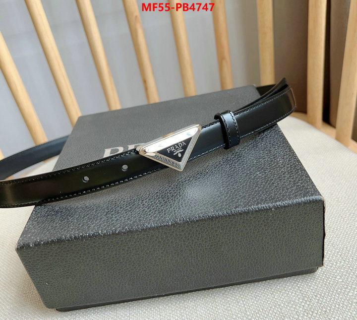 Belts-Prada 7 star quality designer replica ID: PB4747 $: 55USD