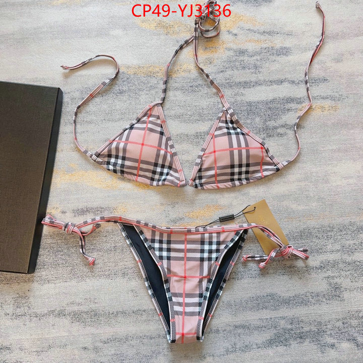 Swimsuit-Burberry high quality 1:1 replica ID: YJ3136 $: 49USD