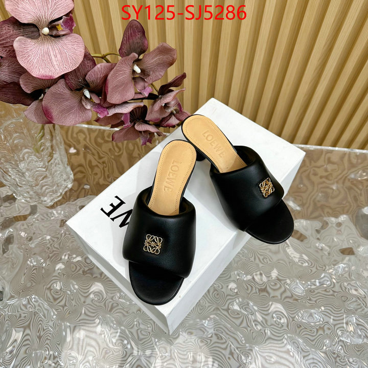 Women Shoes-Loewe where to find the best replicas ID: SJ5286 $: 125USD