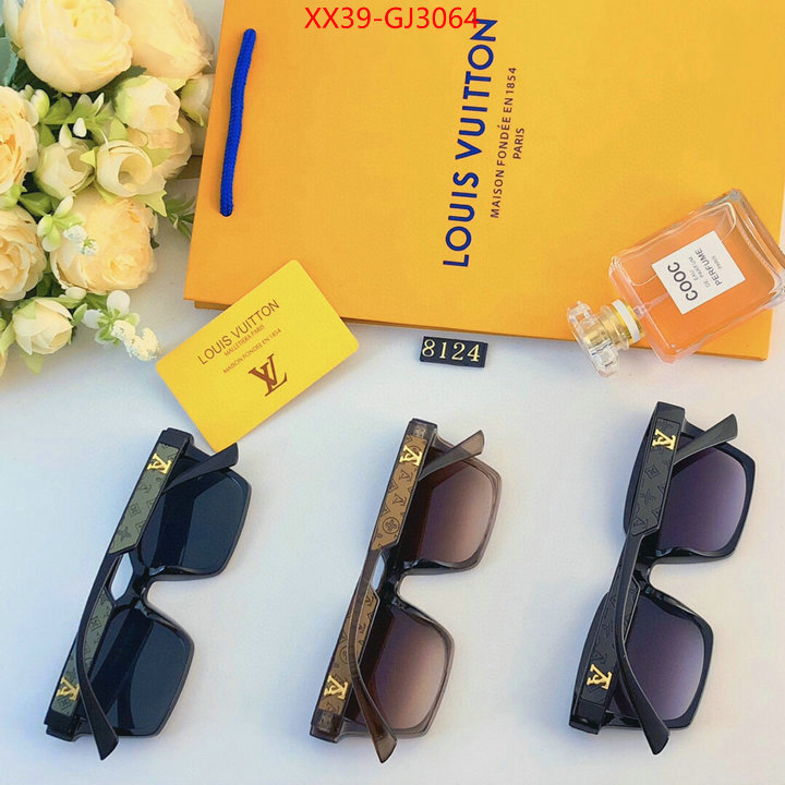 Glasses-LV top fake designer ID: GJ3064 $: 39USD