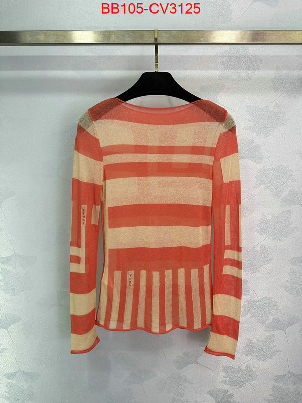 Clothing-Fendi aaaaa ID: CV3125 $: 105USD