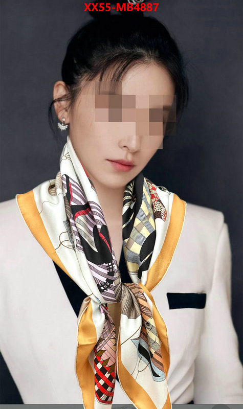 Scarf-Hermes top quality fake ID: MB4887 $: 55USD