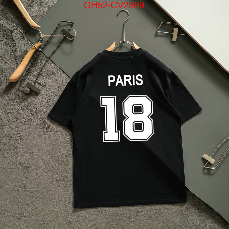 Clothing-Balenciaga buy luxury 2024 ID: CV2809 $: 52USD