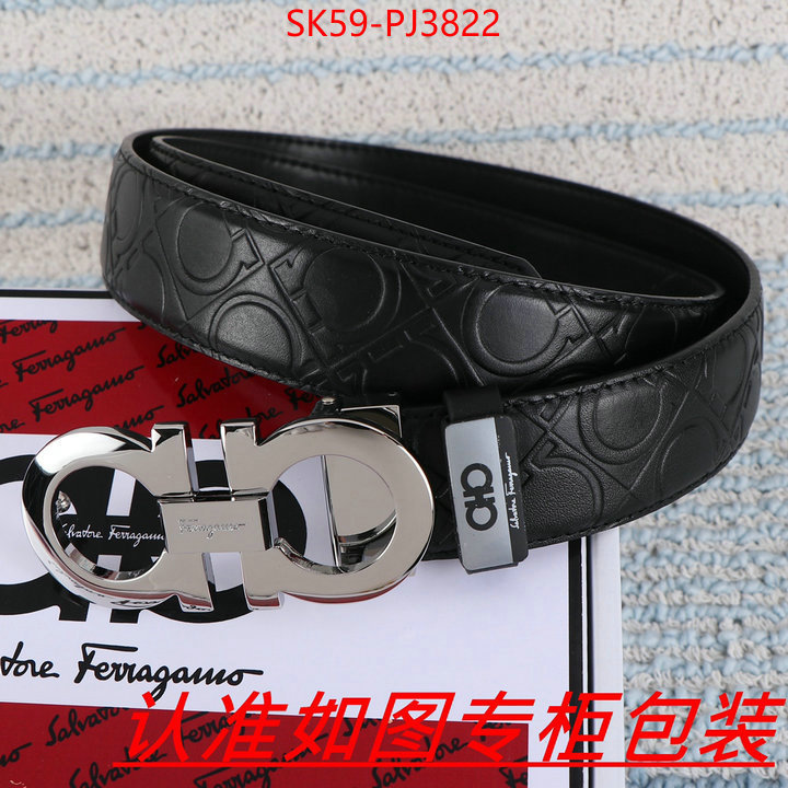 Belts-Ferragamo wholesale designer shop ID: PJ3822 $: 59USD