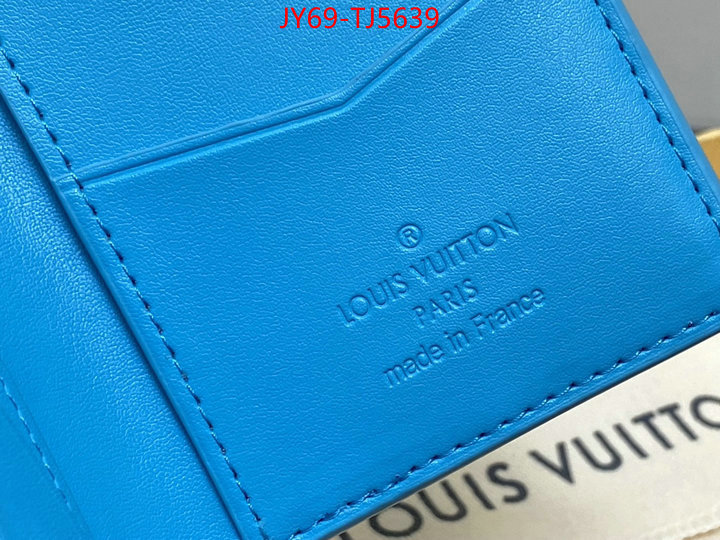 LV Bags(TOP)-Wallet is it illegal to buy dupe ID: TJ5639 $: 69USD,