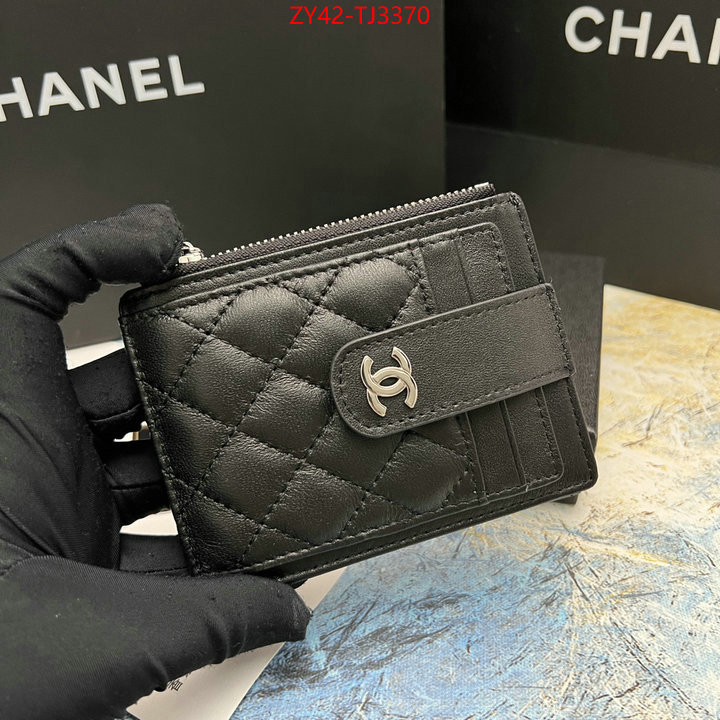 Chanel Bags(4A)-Wallet- where should i buy replica ID: TJ3370 $: 42USD,