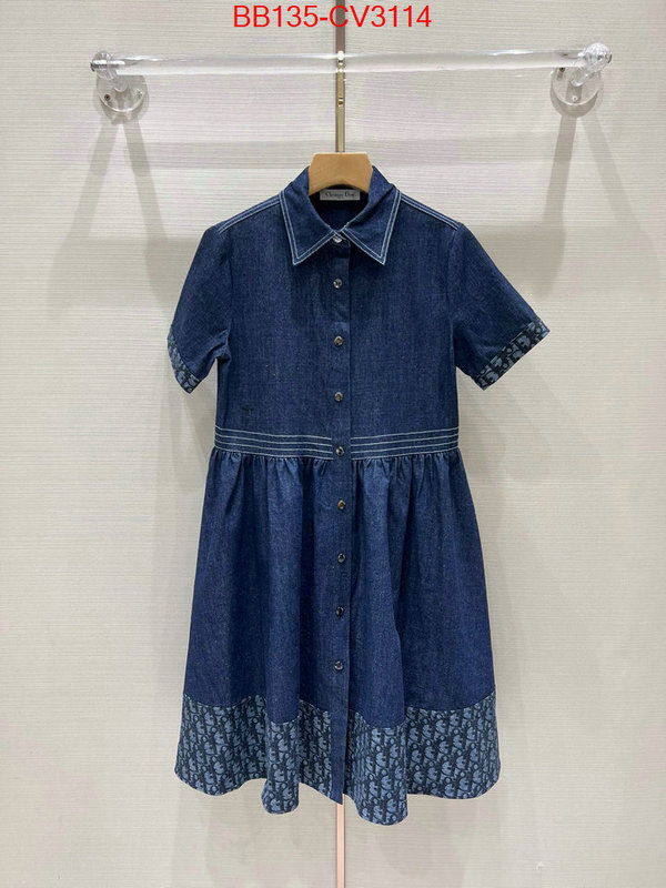Clothing-Dior what is aaaaa quality ID: CV3114 $: 135USD