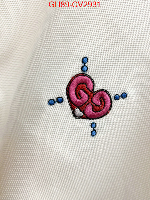 Clothing-Gucci top ID: CV2931 $: 89USD