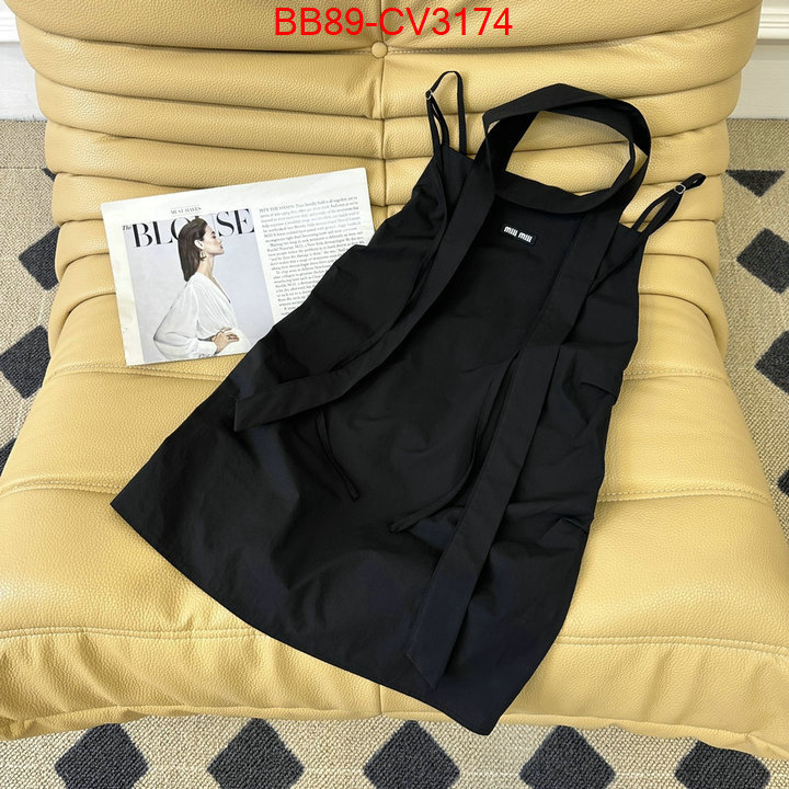 Clothing-MIU MIU can you buy replica ID: CV3174 $: 89USD