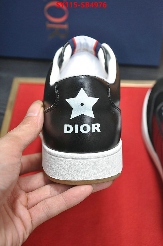 Men shoes-Dior practical and versatile replica designer ID: SB4976 $: 115USD