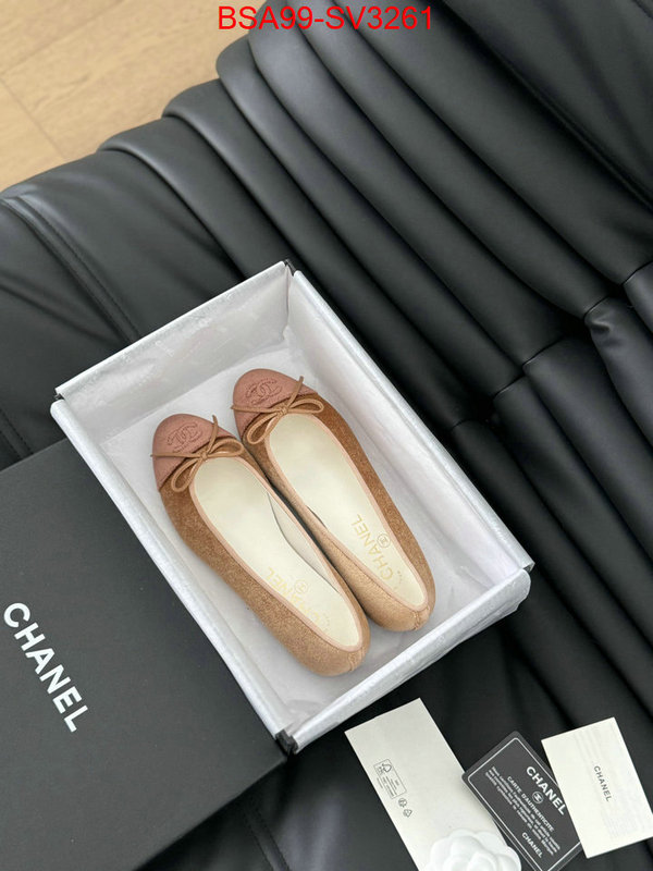 Women Shoes-Chanel copy aaaaa ID: SV3261 $: 99USD