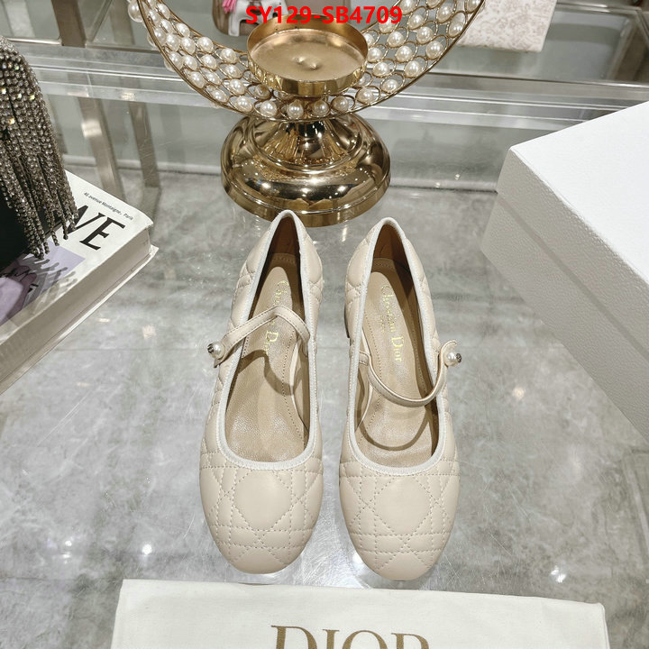 Women Shoes-Dior what best replica sellers ID: SB4709 $: 129USD