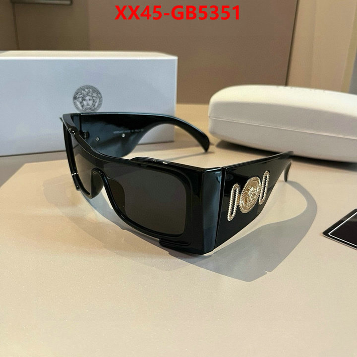 Glasses-Versace 7 star replica ID: GB5351 $: 45USD