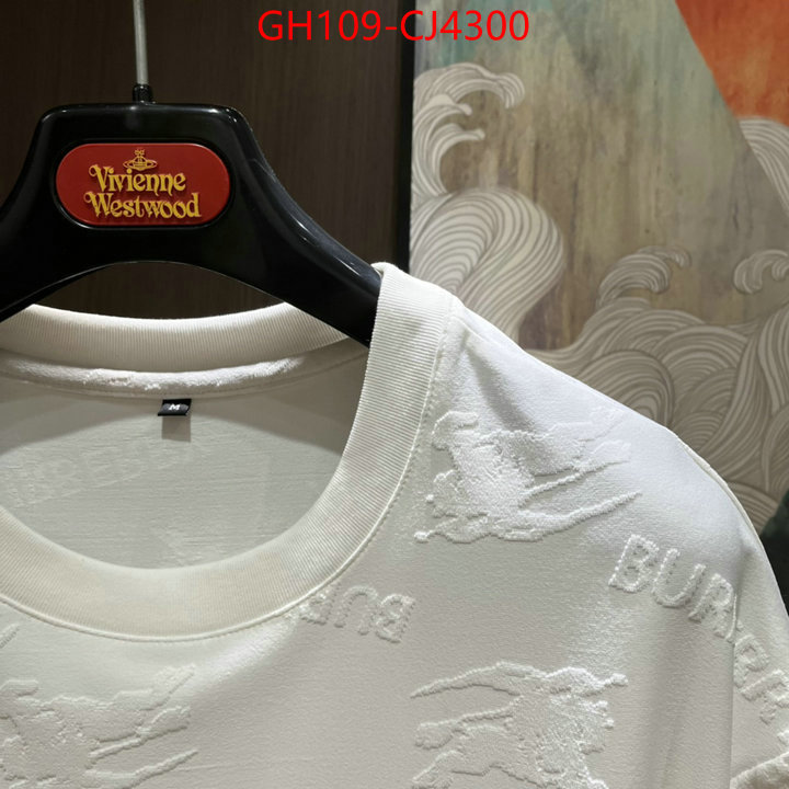 Clothing-Burberry how to buy replica shop ID: CJ4300 $: 109USD