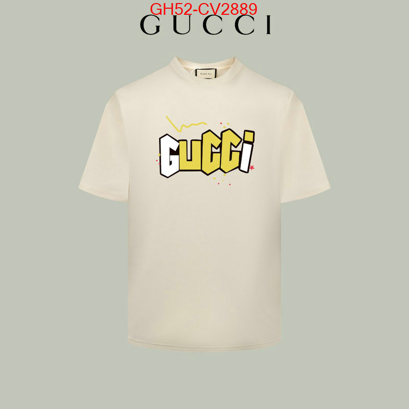 Clothing-Gucci luxury ID: CV2889 $: 52USD
