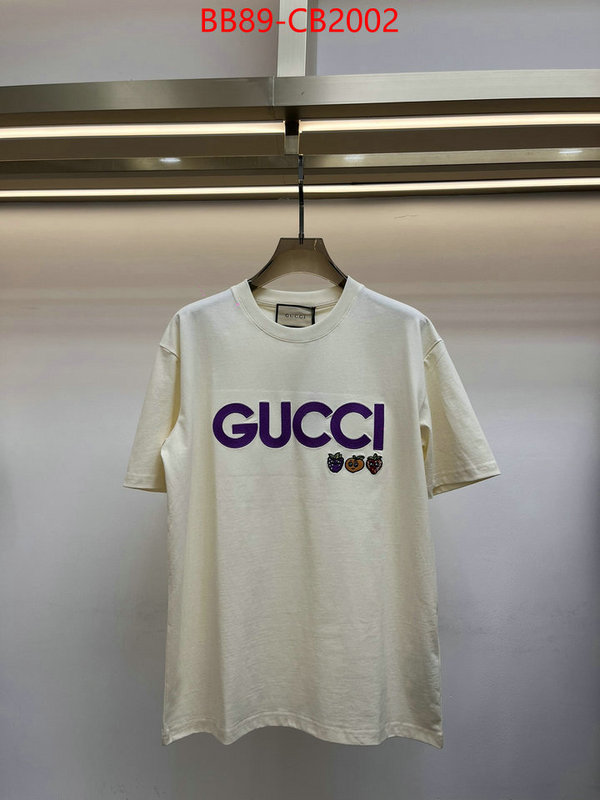 Clothing-Gucci replica aaaaa+ designer ID: CB2002 $: 89USD