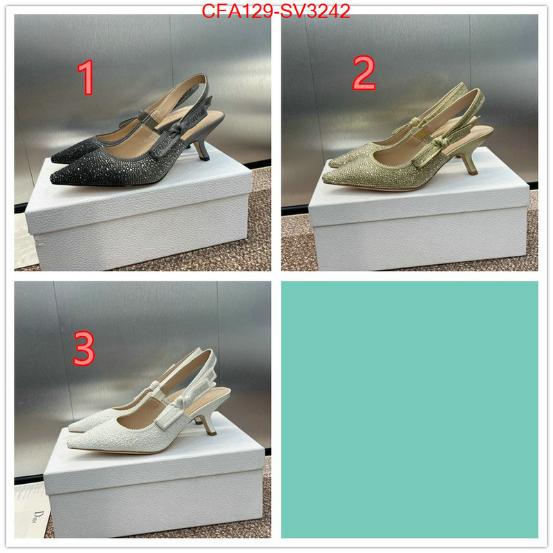 Clothing-Dior buy high-quality fake ID: SV3242 $: 129USD