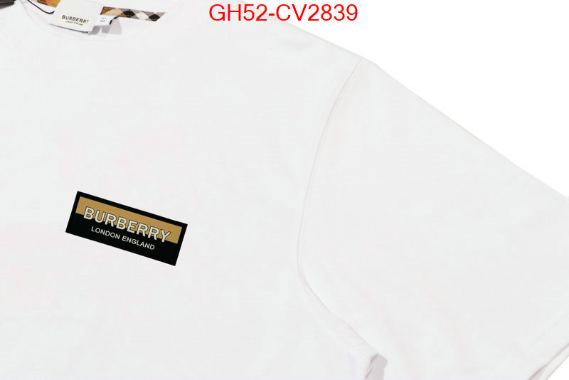 Clothing-Burberry shop cheap high quality 1:1 replica ID: CV2839 $: 52USD